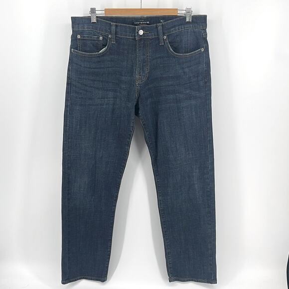 Lucky Brand Other - Lucky Brand 221 Straight dark wash whispered straight leg jeans sz 34/30